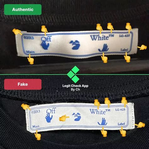 off white clothing fake|How to spot fake Off.